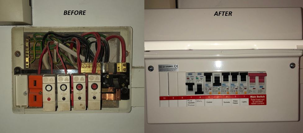 FUSEBOARD BEFORE AND AFTER